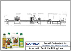 Automatinė pesticidų užpildymo linija